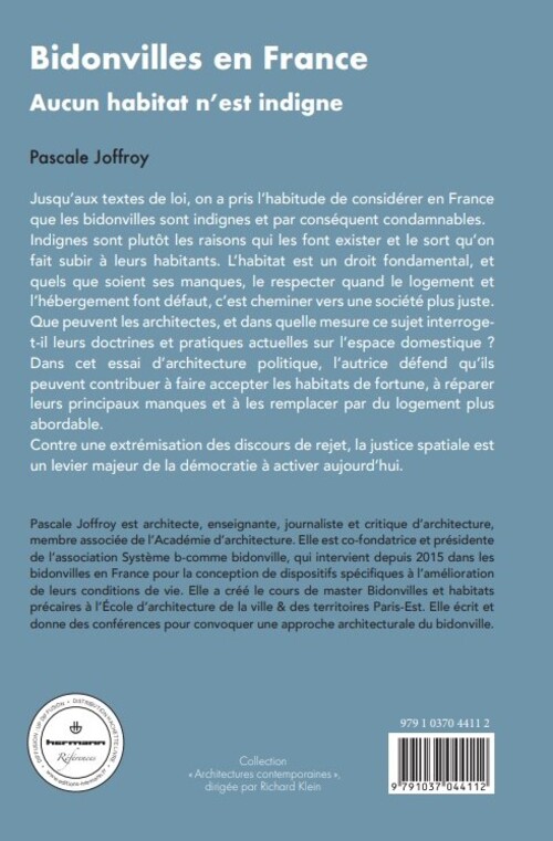 bidonville en france livre - Pascale Joffroy