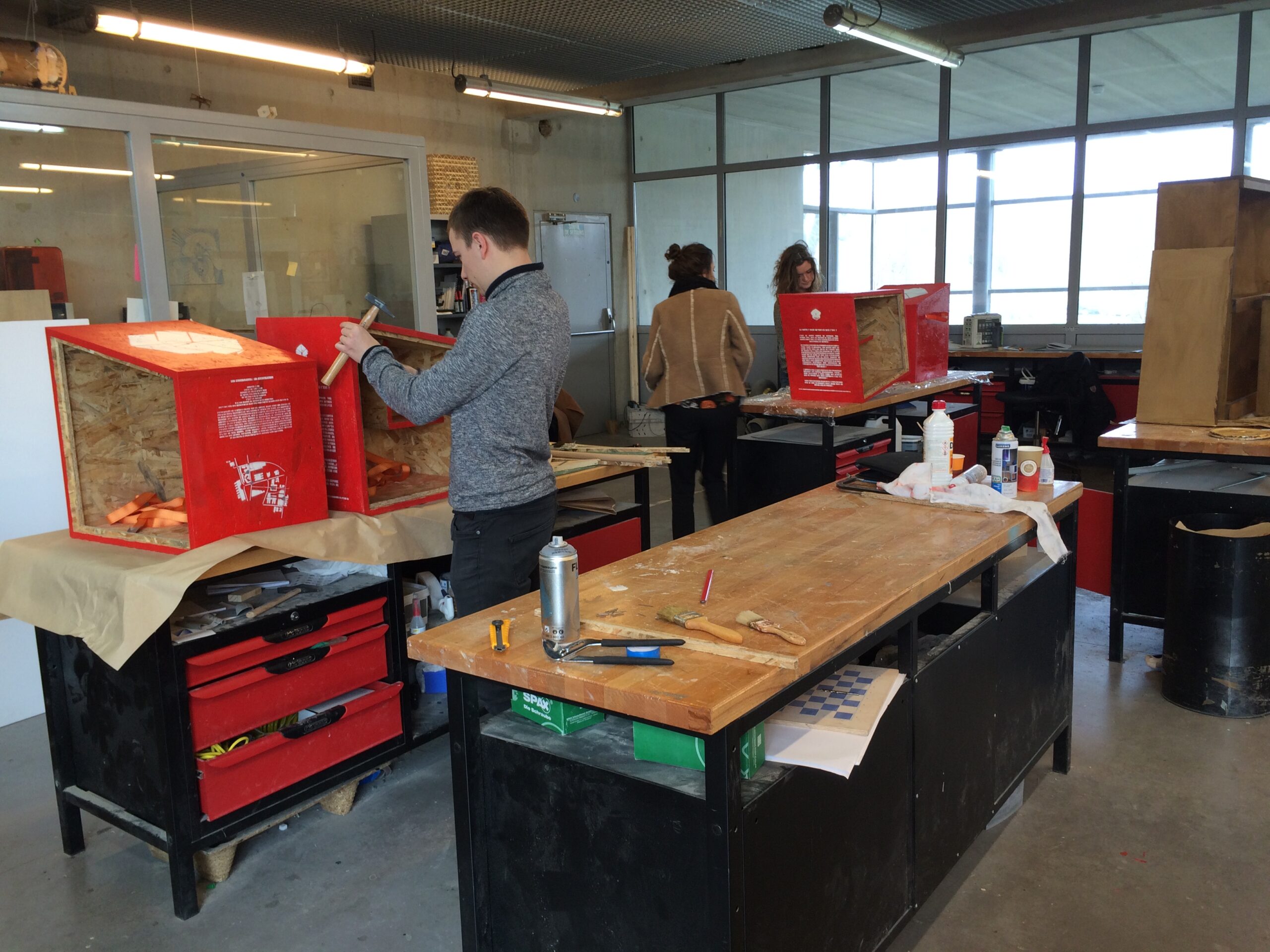 Etudiants workshop Bidonvilles - Pascale Joffroy pascale joffroy architecte enseignement