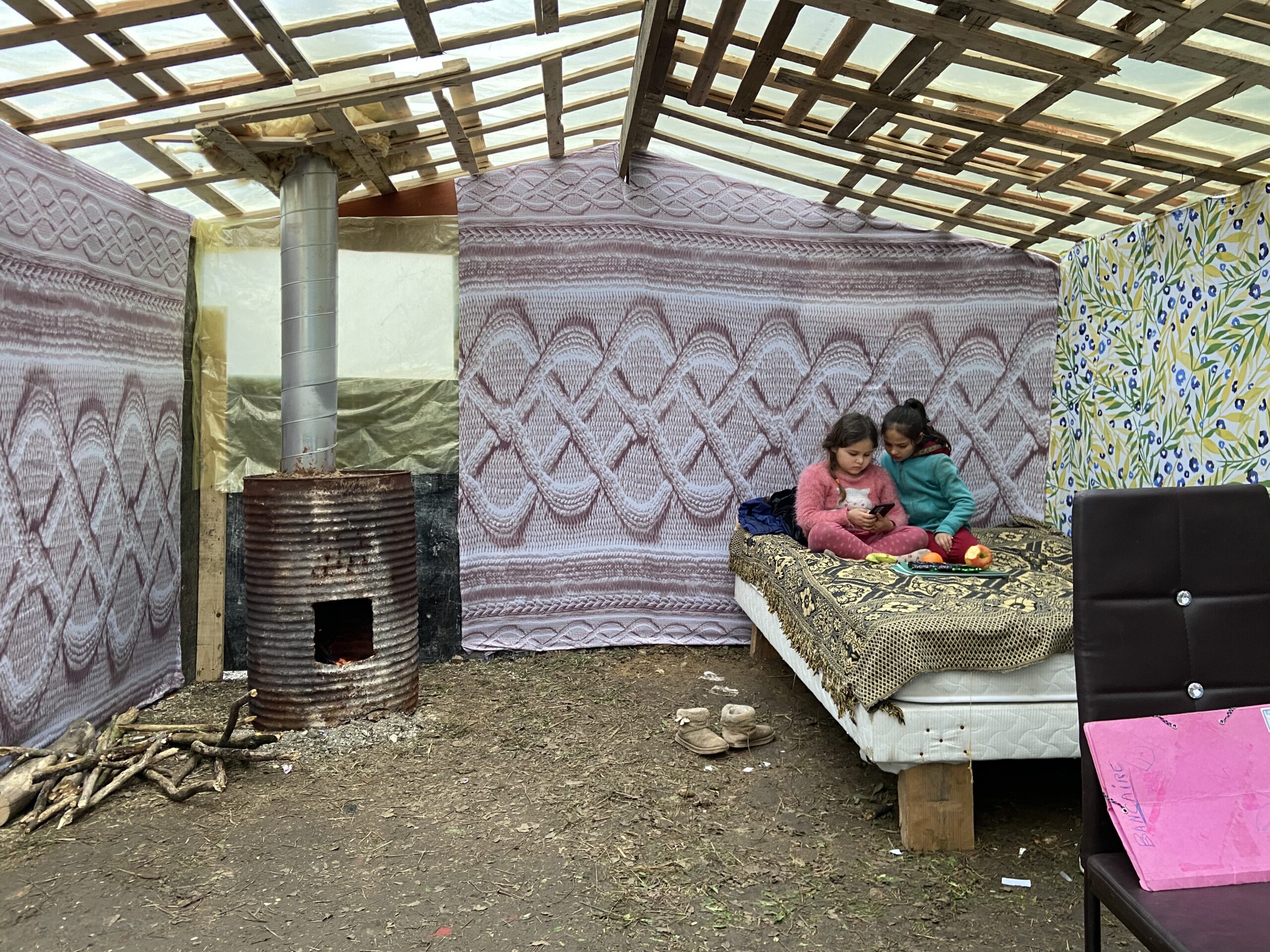 Intérieur habitation - Pascale Joffroy habitation bidonville